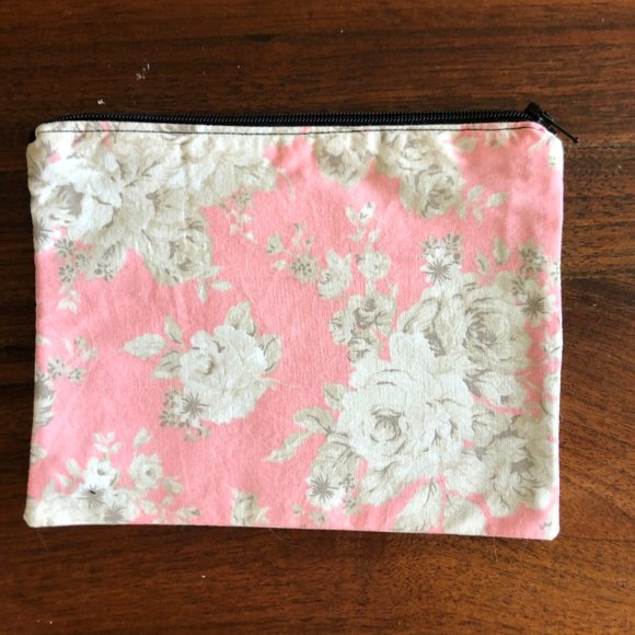 Lot 6 Handmade Zipper pouches bags Floral Lot C - Picture 8 of 14